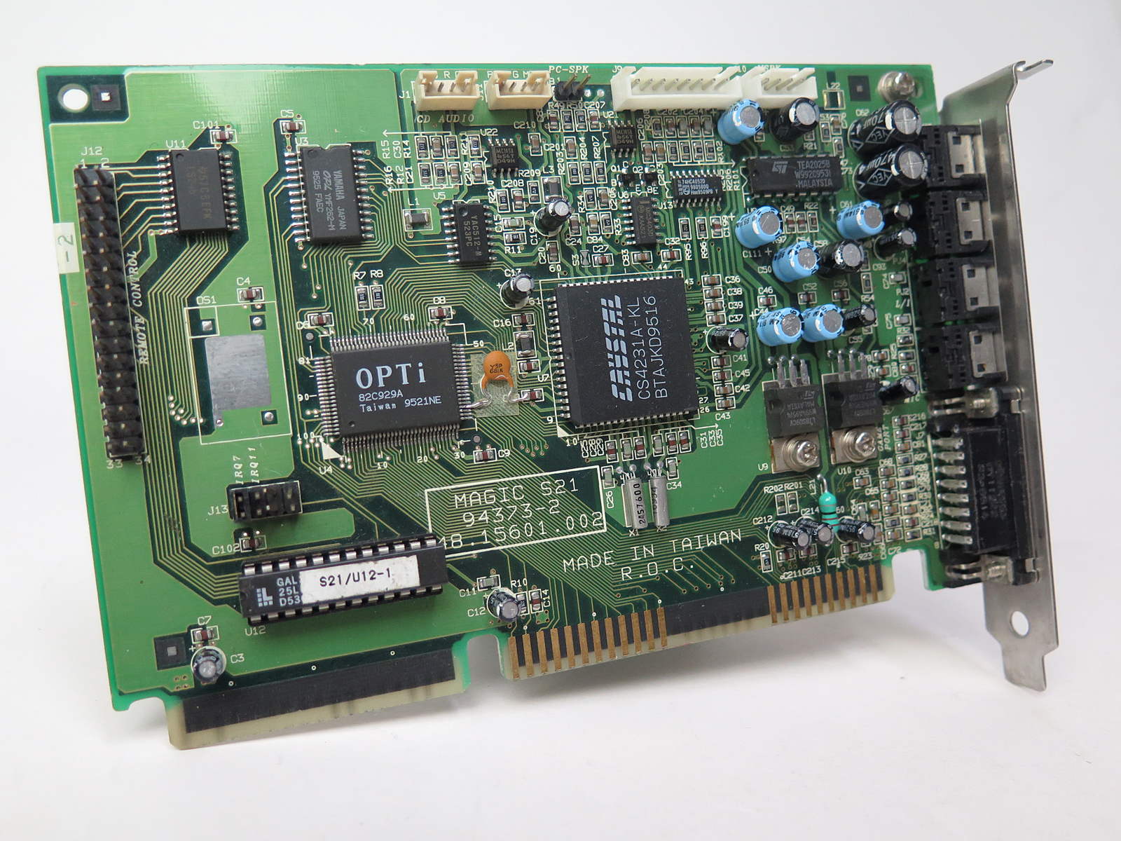 やじうまPC Watch】【懐パーツ】ヤマハOPL3 FMシンセ搭載のISAサウンド