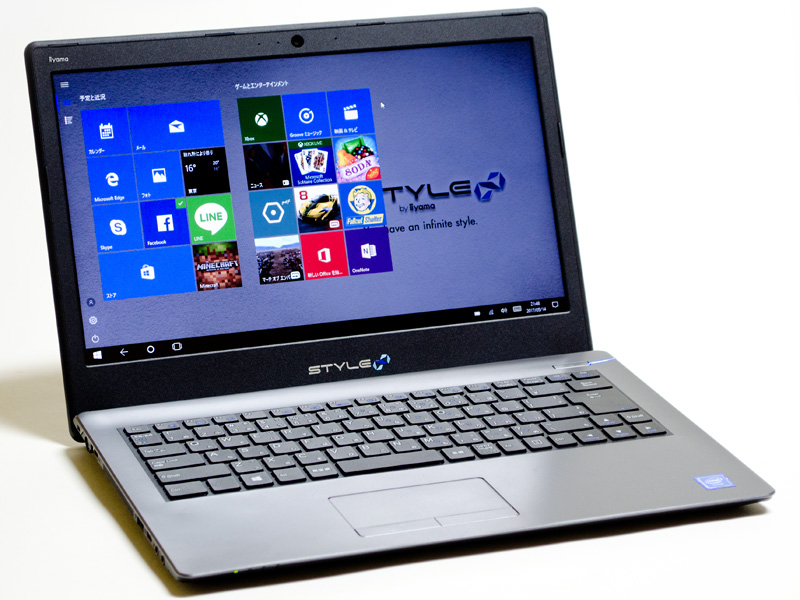 西川和久の不定期コラム】税別2.5万円の格安iiyama PC製14型ノートは