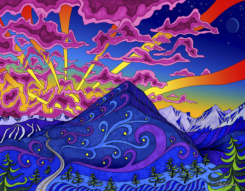 Sugarloaf Sunset - Print – Phil Lewis Art