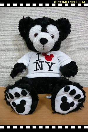 USA限定 ディズニーベア I LOVE NY ぬいぐるみ（ブラック