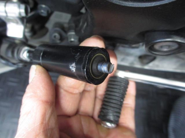 Ninja ZX-6R シフターセンサーのロッド折れ修理（バイクショップ