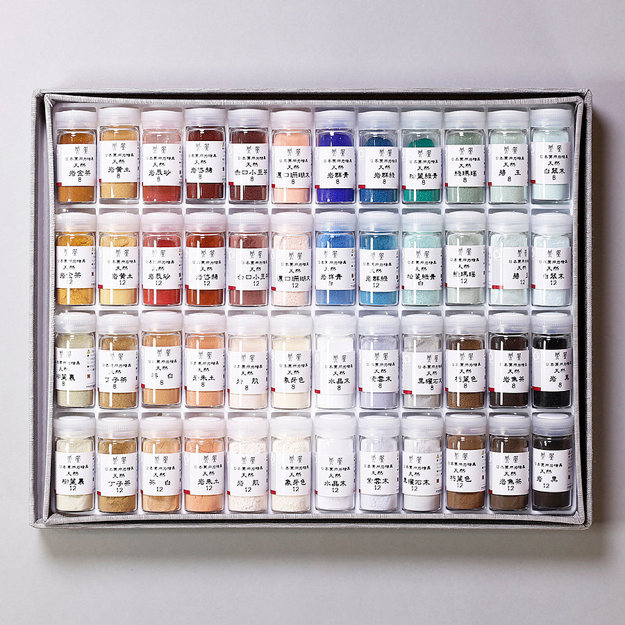 岩絵具48色セット 天平 – PIGMENT TOKYO