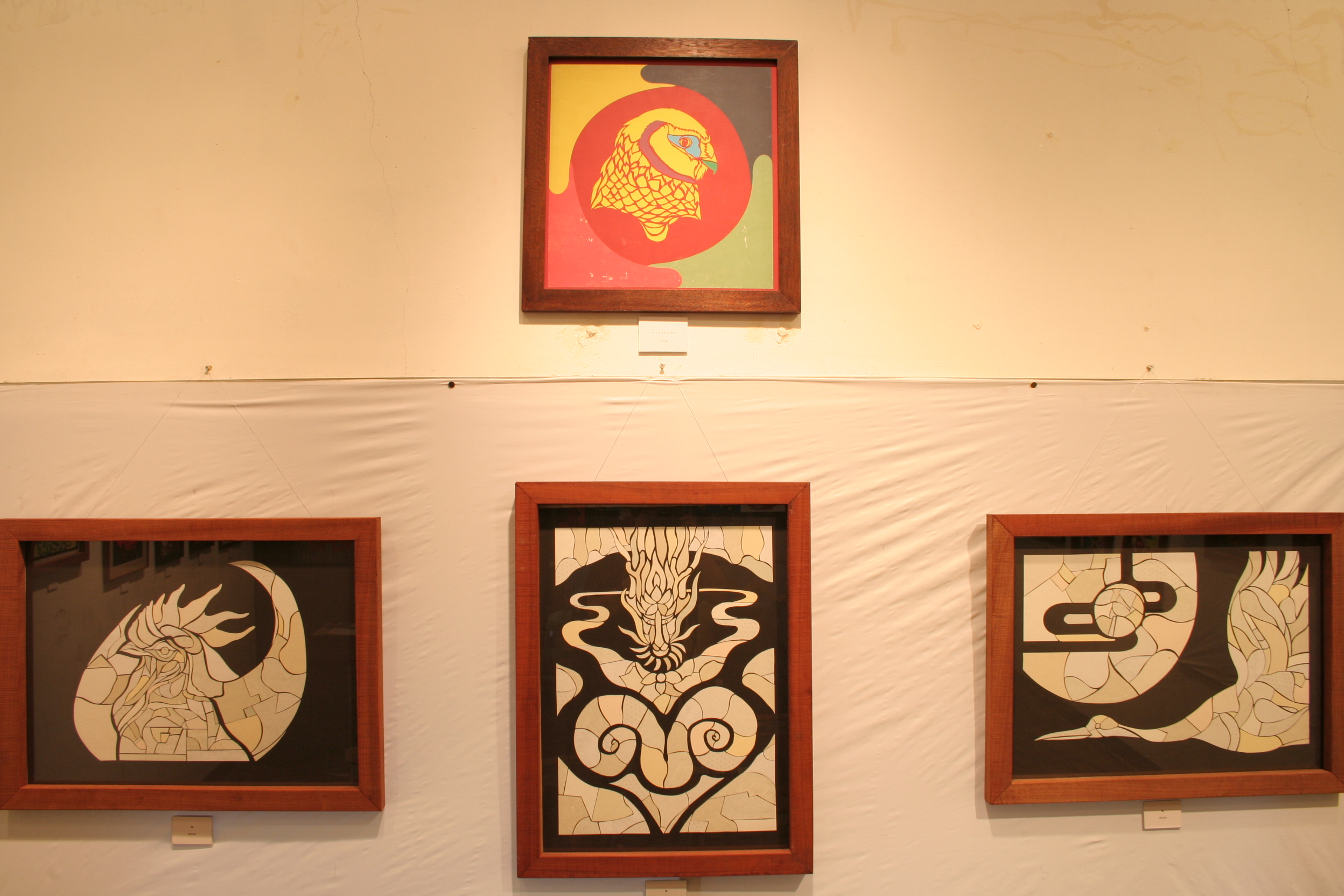 貴重】切り絵のジョナサン 荘司 剛残波jam 2012 原画