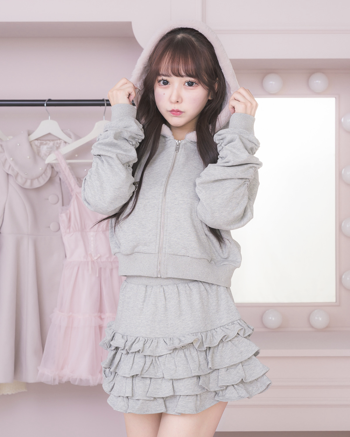 フードファーパーカーセットアップ – pium