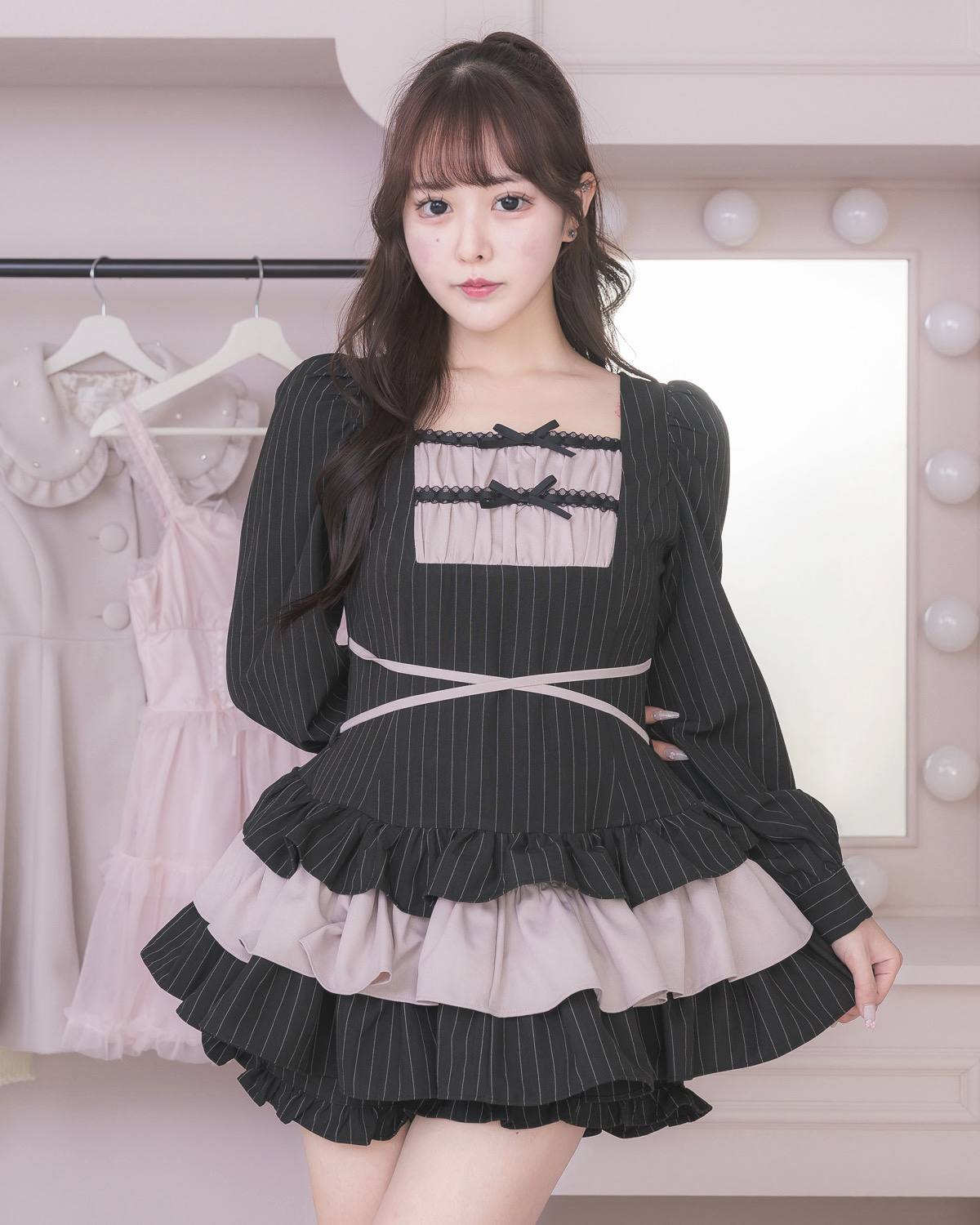 はしごリボンティアードセットアップ – pium