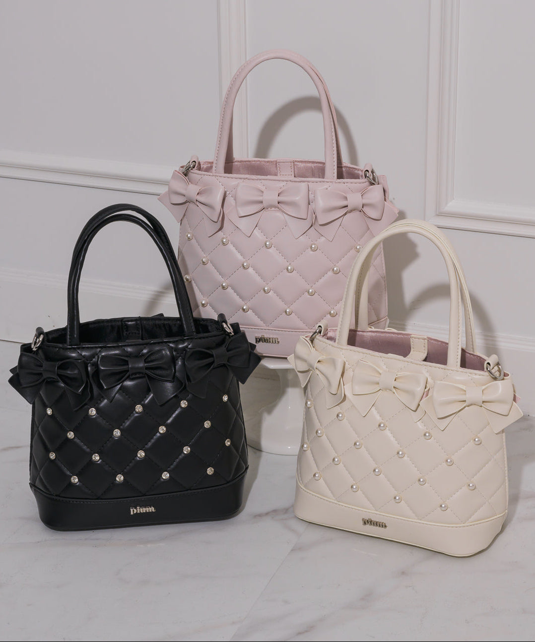 キルティングリボンバッグ – pium