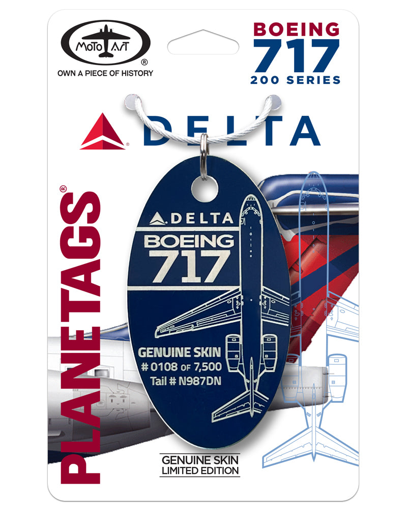 DELTA® 717-23S-N987DN – MotoArt PlaneTags