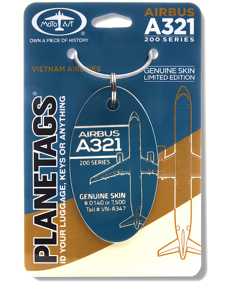 ベトナム航空 エアバス A321-200 - PLANETAGS TAIL #VN-A347 – MotoArt