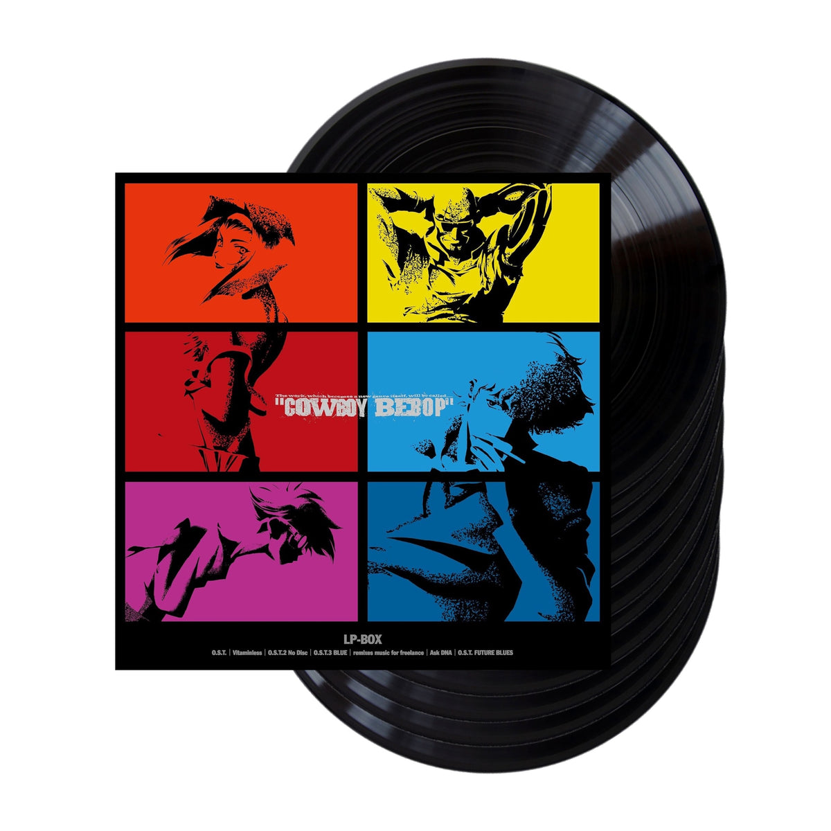 Cowboy Bebop 25th anniversary - Yoko Kanno, Seatbelts 11xLP