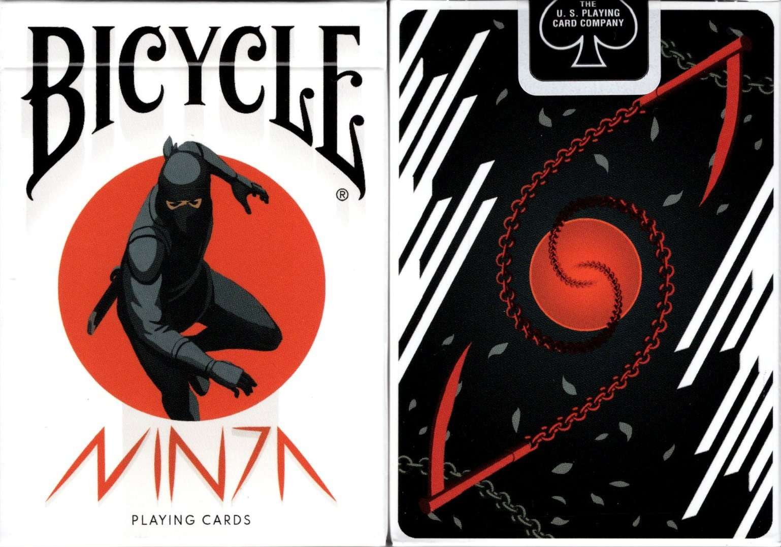 Ninja Bicycle Playing Cards