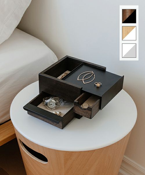 Umbra(アンブラ)/ミニ ストウイット ジュエリーボックス | +CASA