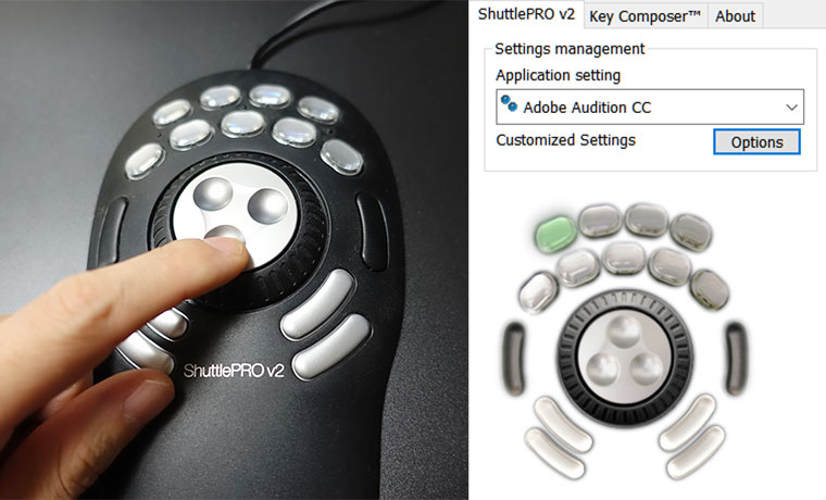 ShuttlePRO v2 Premiere Proで作動しない時 | 動画補正。