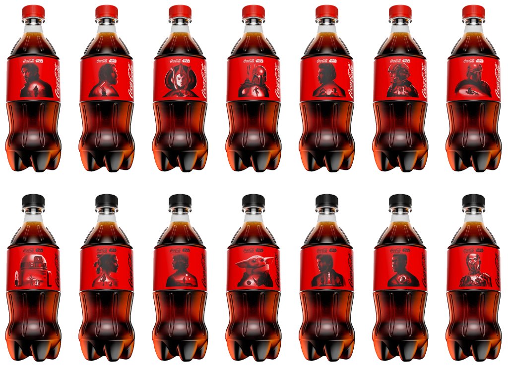 スター・ウォーズの歴史を感じる30種の限定コーラ缶！ AR体験で