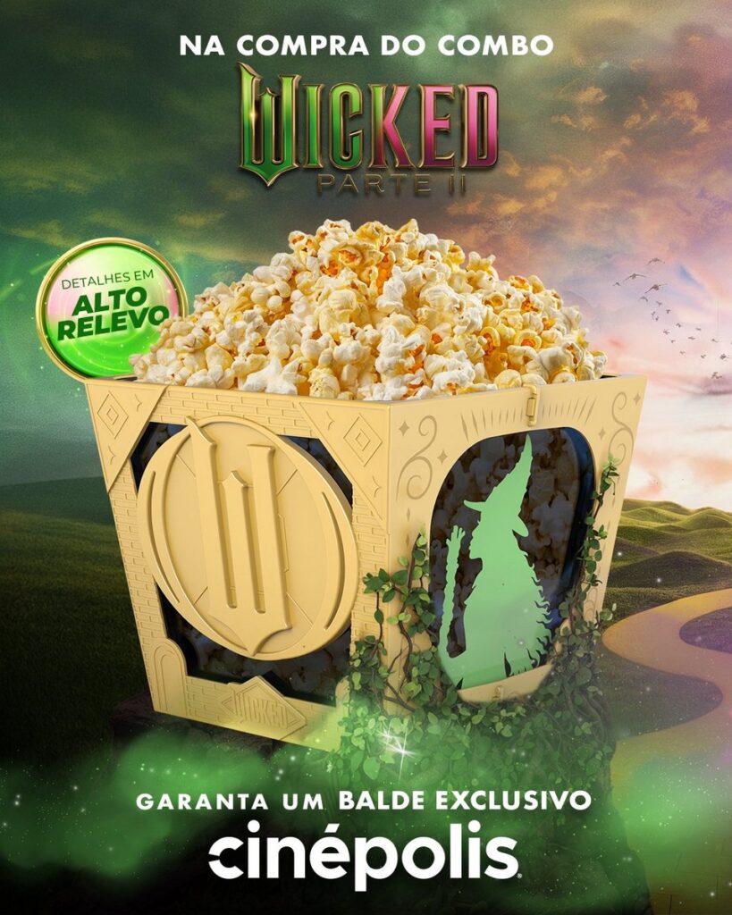 ウィキッド 永遠の約束』Cinépolis限定ポップコーンバケットが登場