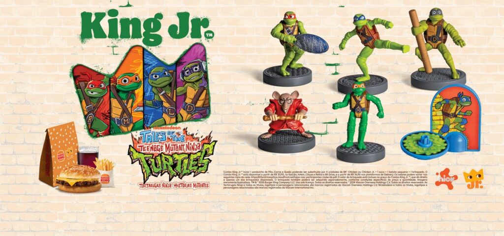 バーガーキング×タートルズ、カワバンガな「侵略」がブラジルで始まる