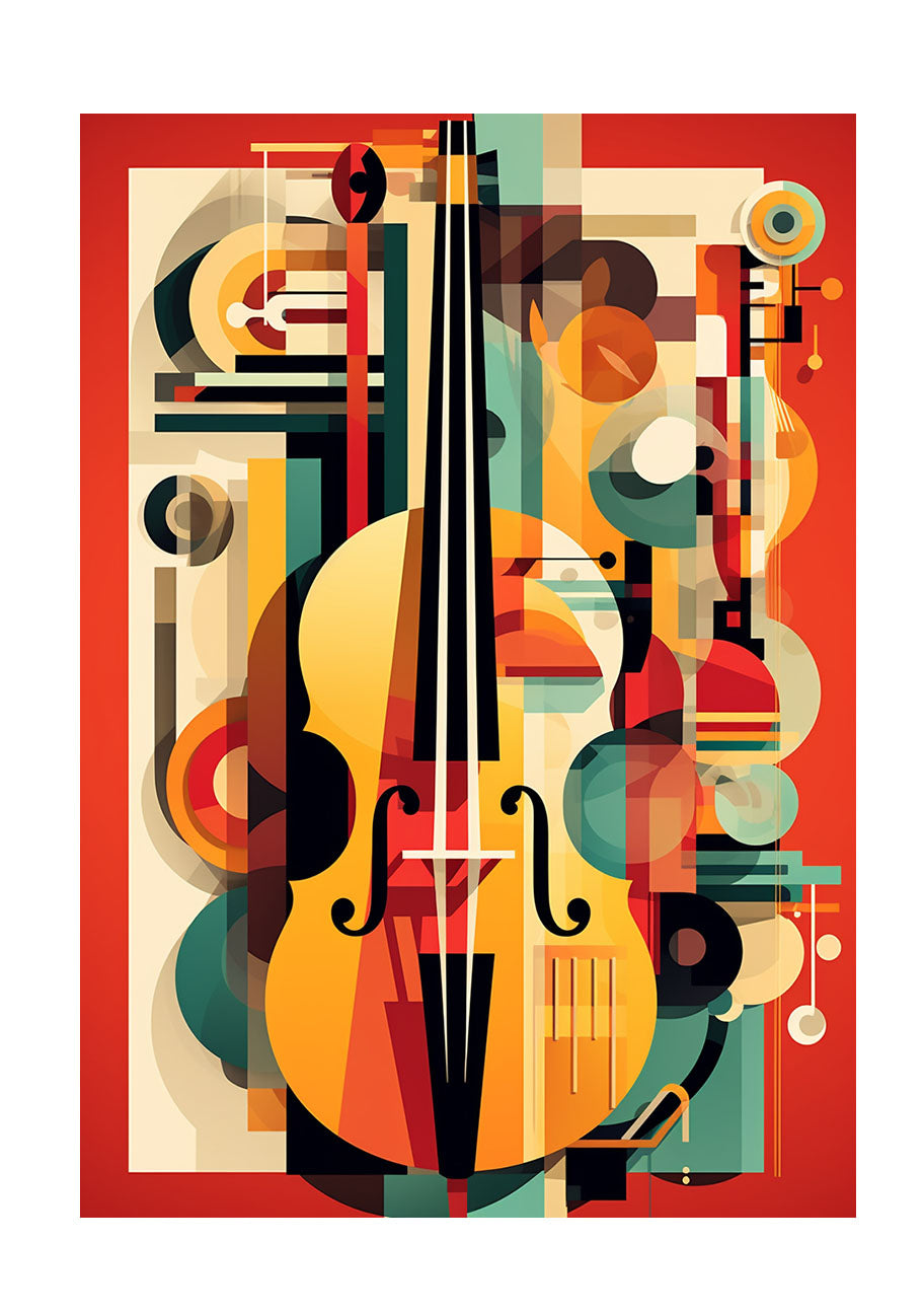 音楽の楽器のアートポスター:musical_instruments_06c9 通販