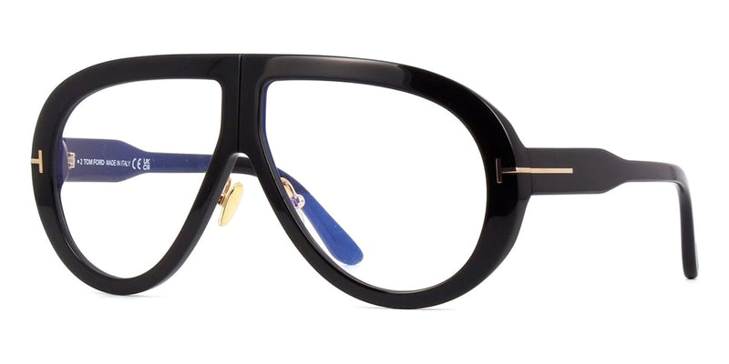 Tom Ford Troy TF836 001 Blue Control Glasses - US