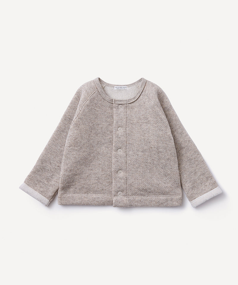 コットンヤク裏毛カーディガン / オーガニックコットン – PRISTINE