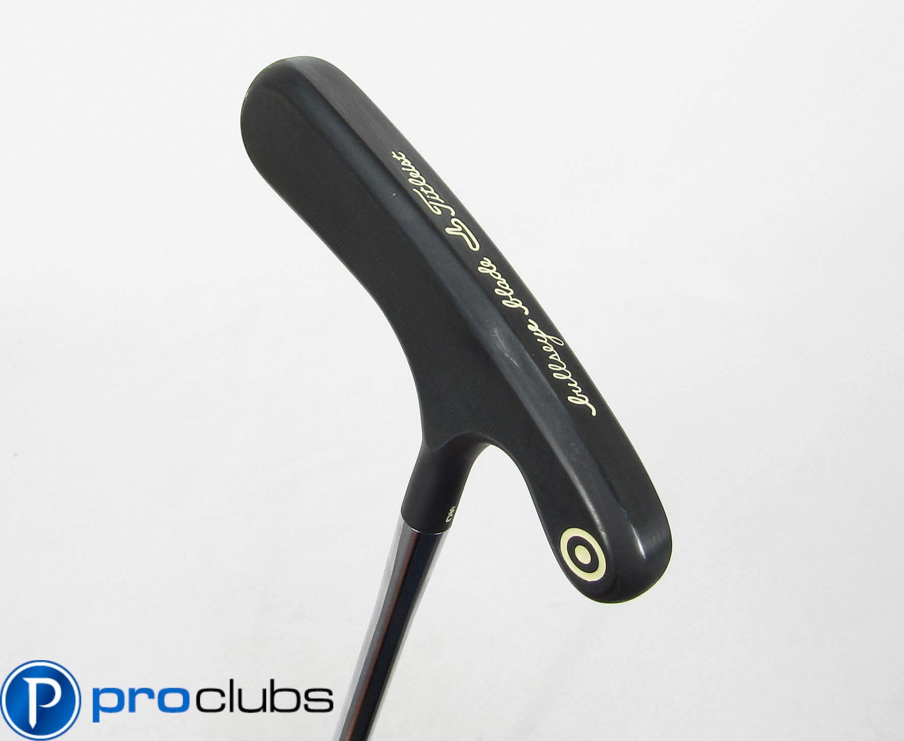 SCOTTY CAMERON TOUR BULLSEYE BLADE BLACK SC STAMP PUTTER #443239