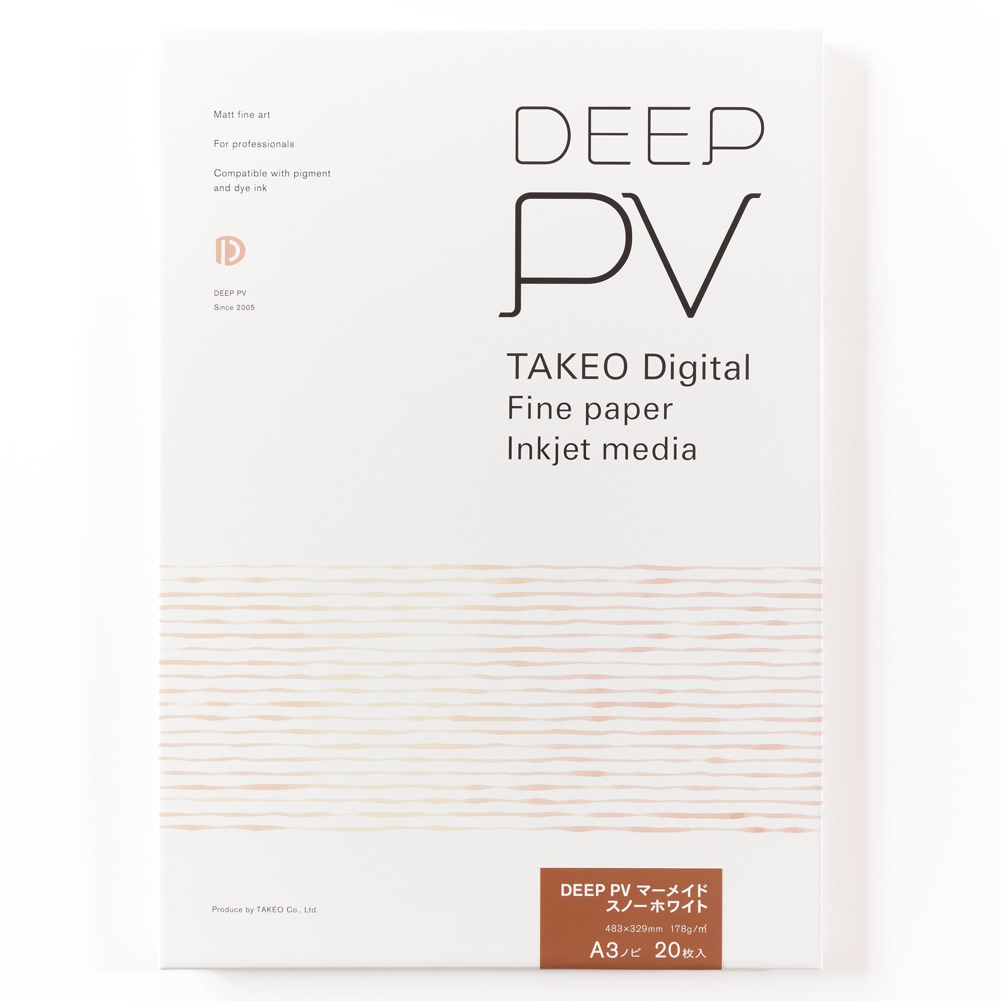 DEEP PV A3ノビ マーメイド スノーホワイト 20枚 – products