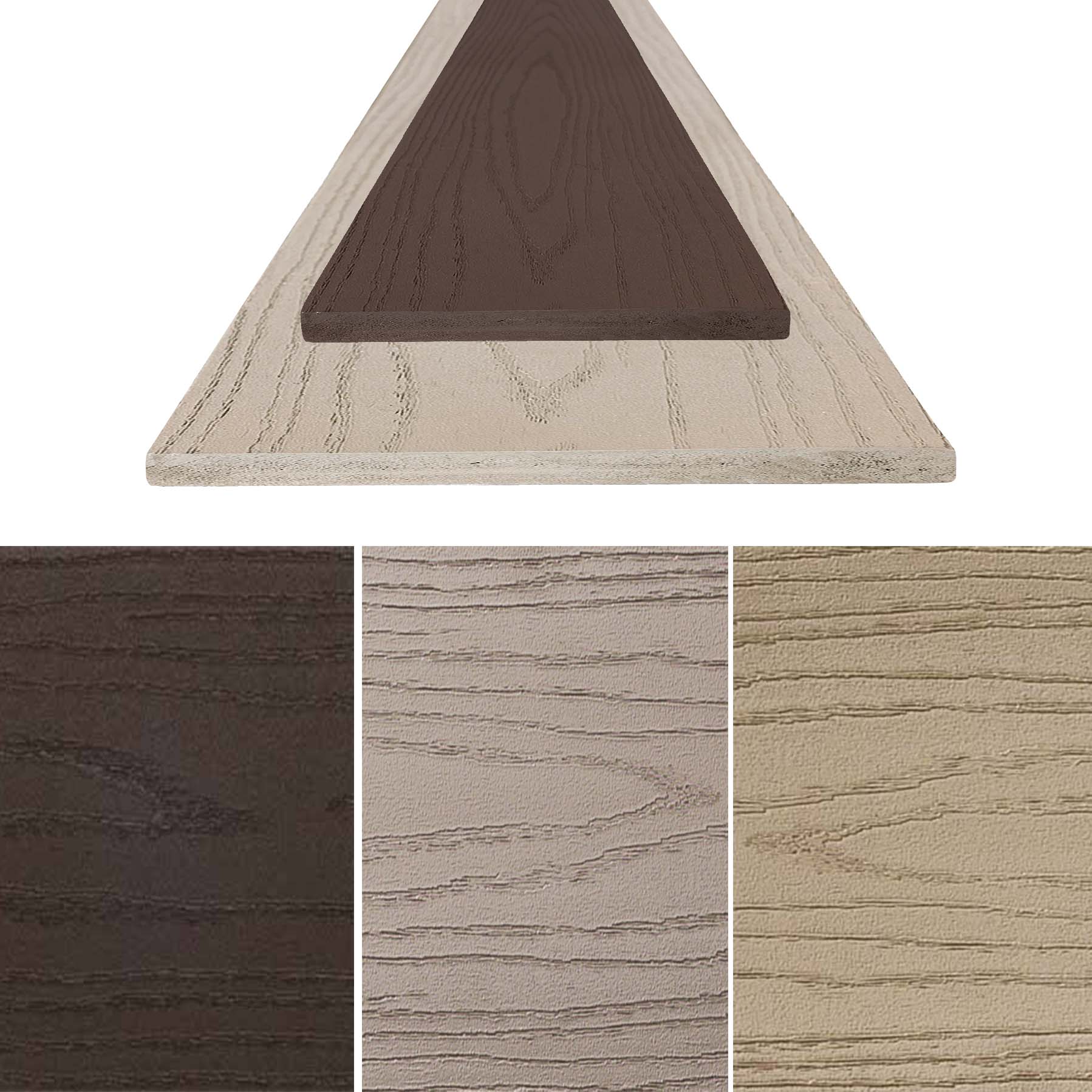 Azek Harvest Fascia and Riser – Pro Deck Supply