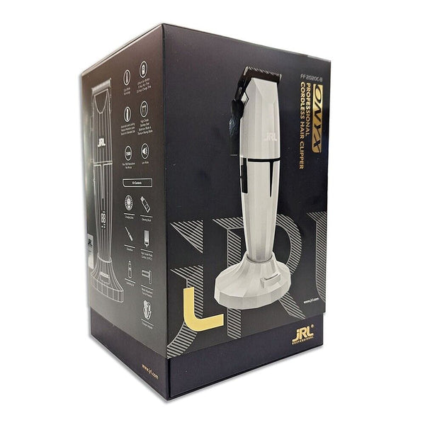 JRL Professional Ghost Onyx Cordless Hair Clipper White 2020C-W