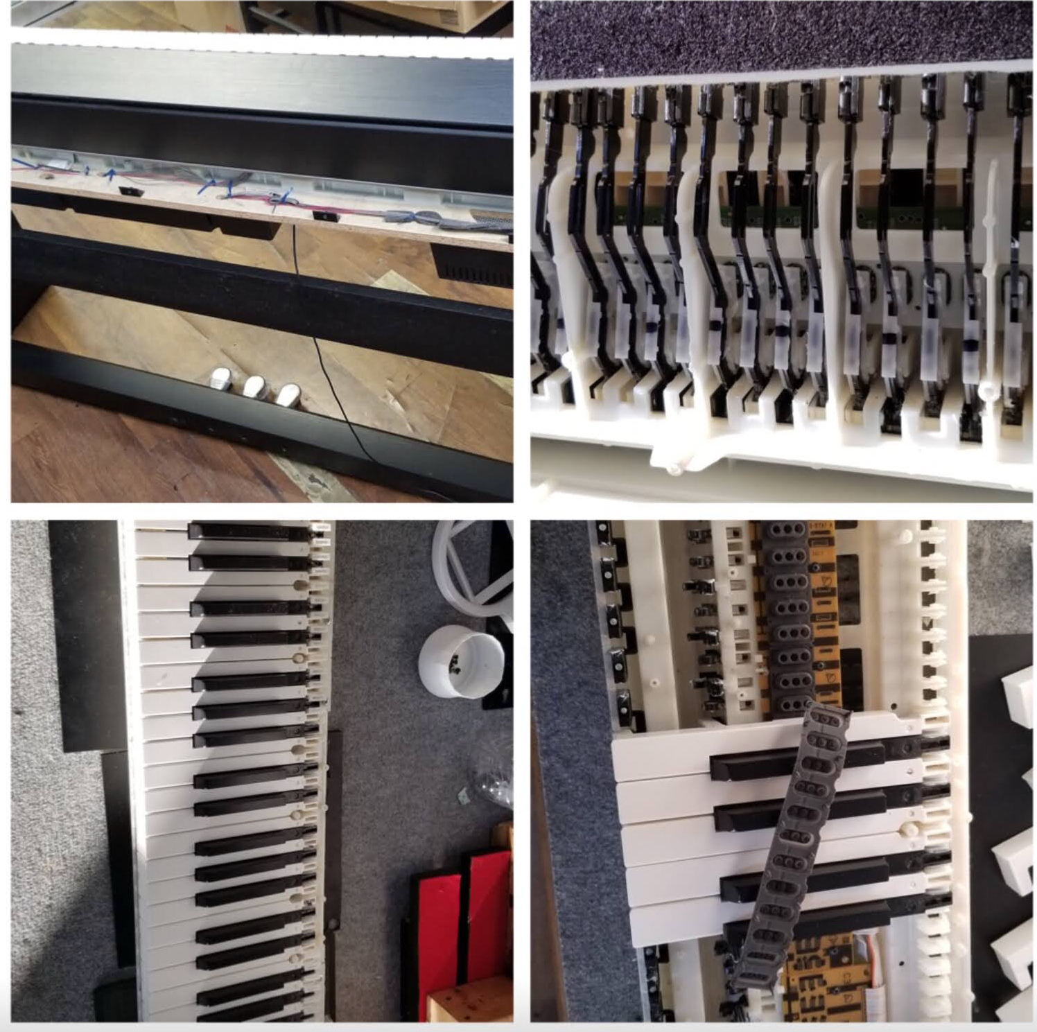 Casio カシオ PX シリーズ 接点不良、ハンマー脱落。: 楽器の修理屋