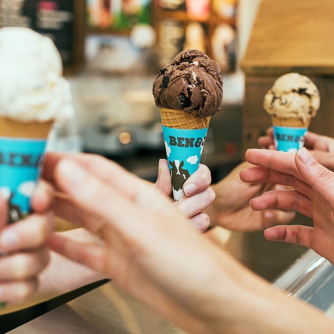 関西のみなさん、お待たせしました！ ベン＆ジェリーズのアイス