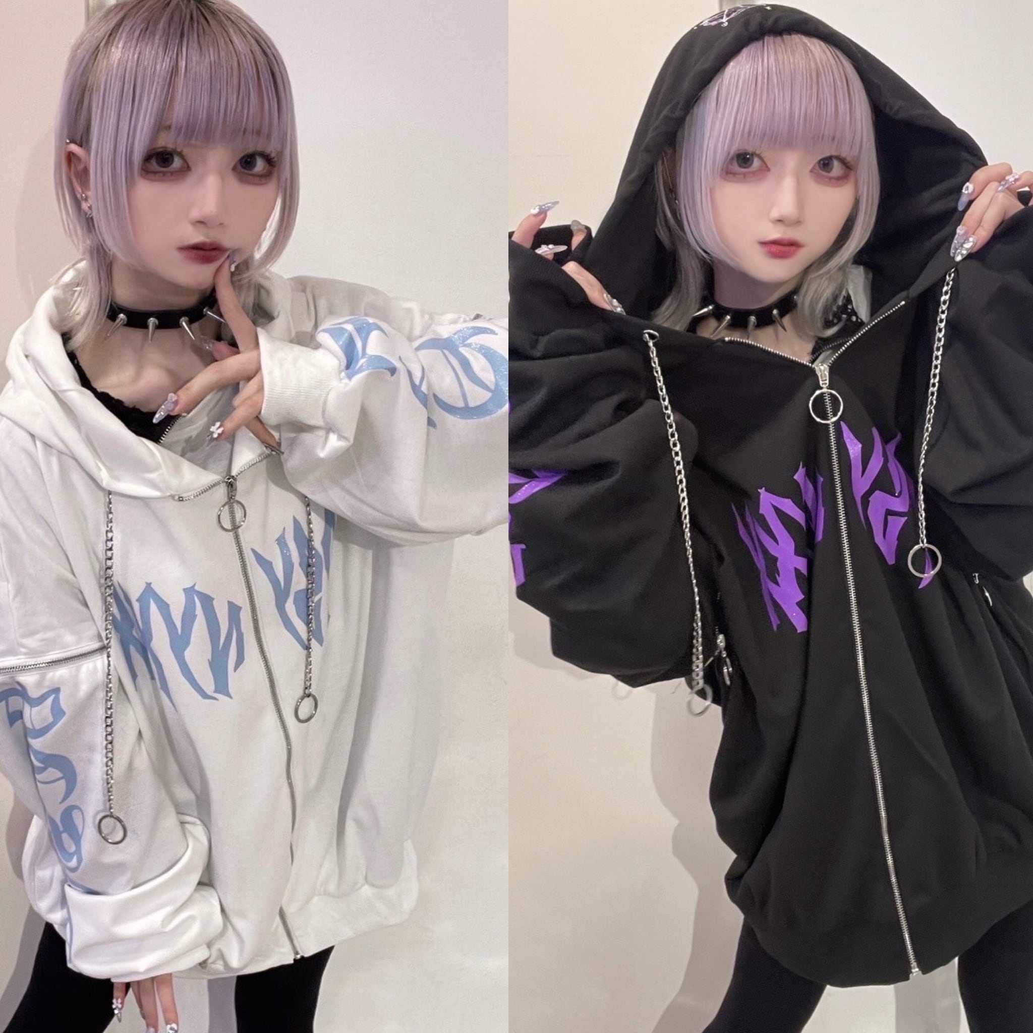 PSYNYXX 魔法陣パーカー(ツノ無し) – THICC PSYNYXX