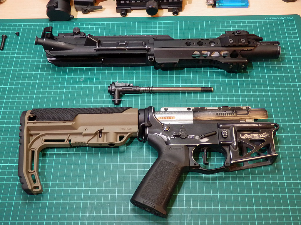 週KRYTAC LVOA-C WGカラー 内部カスタム済み 週KRYTAC LVOA-C WGカラー