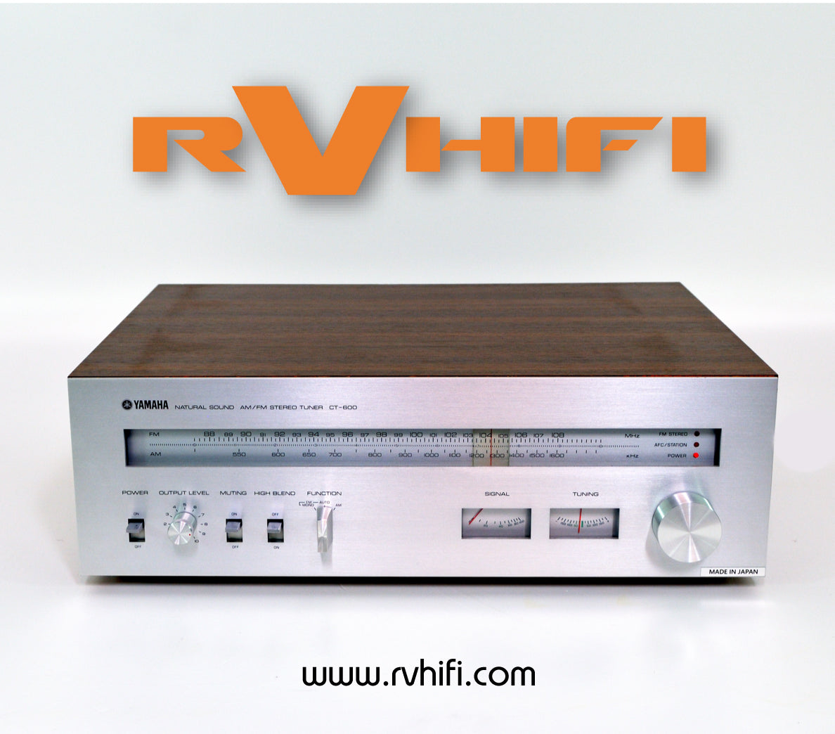 Buy Yamaha CT-600 AM FM Stereo Tuner Online in Australia – RV HIFI