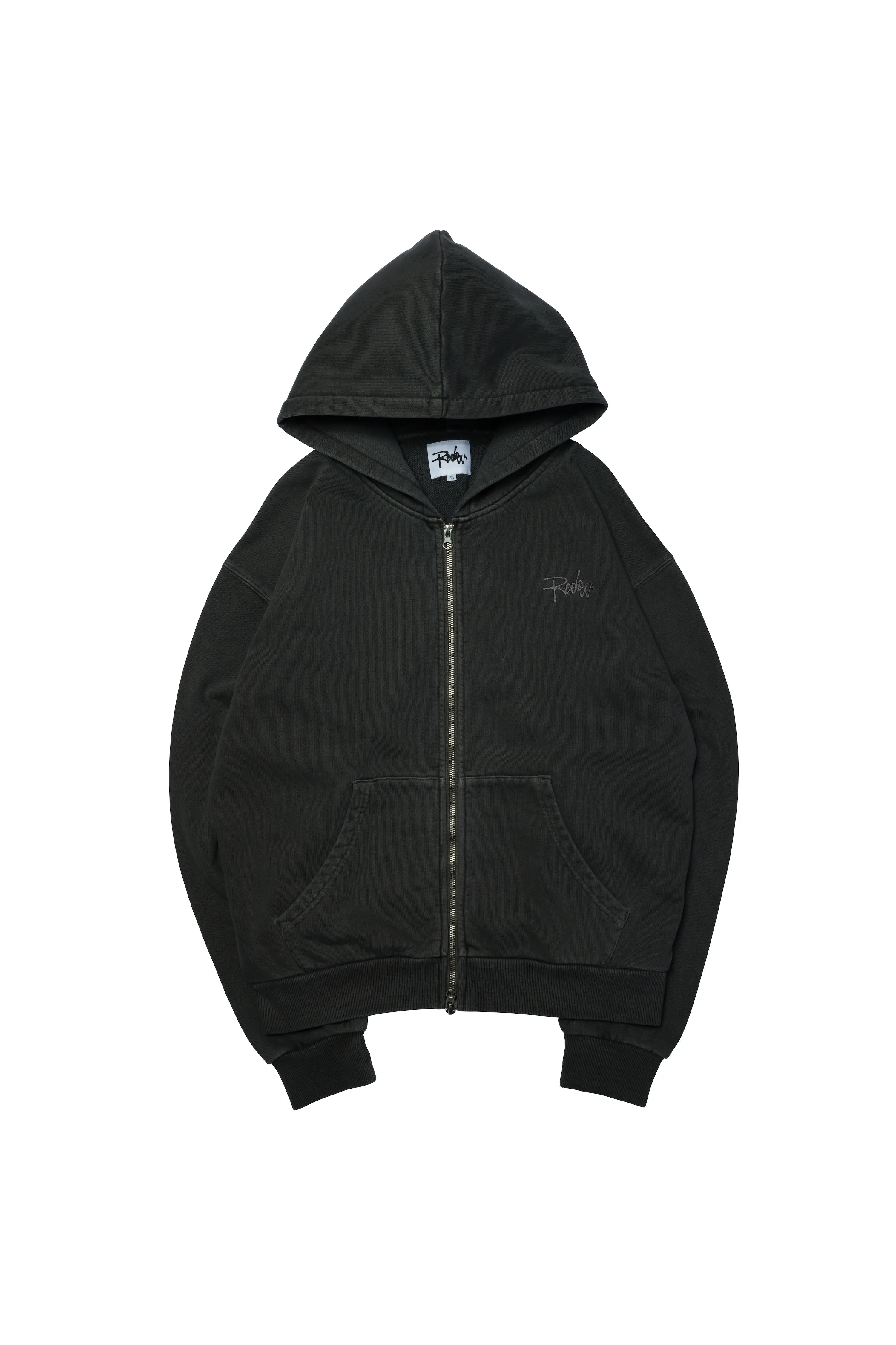 ロゴジップフーディー / チャコール – らっだぁのおみせ