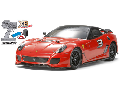 タミヤ 1/10RC XB フェラーリ 599XX (TT-01 TYPE-E)