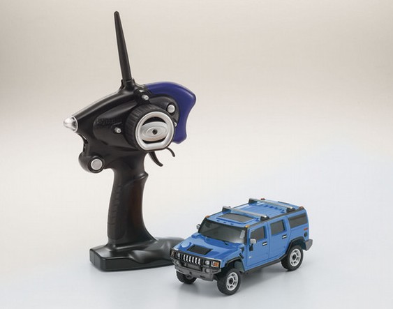 KYOSHO MINI-Z OVERLAND ASF2.4GHz スポーツ レディセット ハマーH2 ブルー
