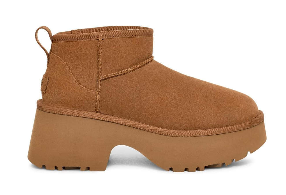 WOMEN'S UGG CLASSIC ULTRA MINI NEW HEIGHTS | CHESTNUT – Randy's Shoes
