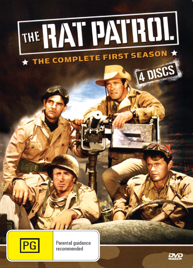 The Rat Patrol Season 1 on DVD, War, Christopher George, Gary