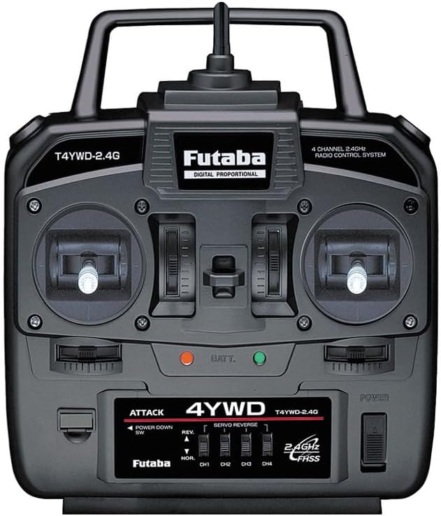 Futaba Attack 4YWD Transmitter - 4-Channel 2.4GHz Radio System w