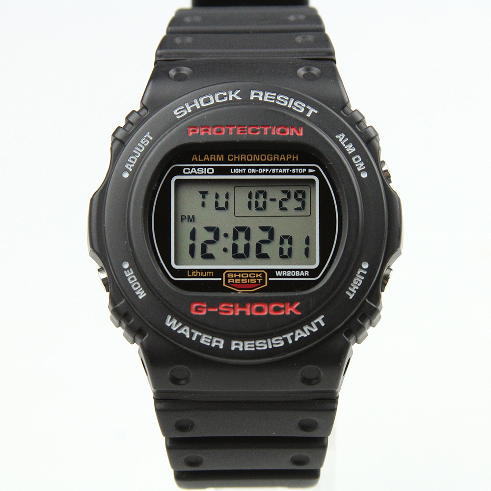 カシオ G-SHOCK DW-5700 スティング スクリューバック 復刻モデル