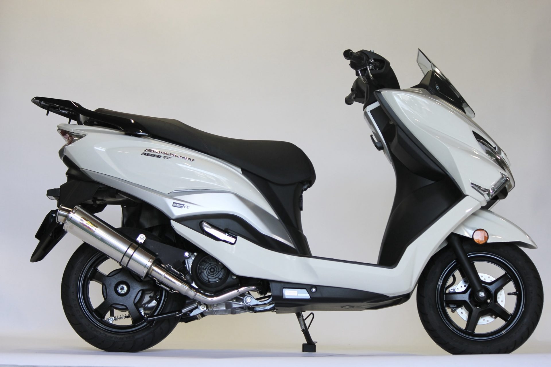 バーグマンストリート125| 22Racing SUS| ステンレスマフラー（8BJ