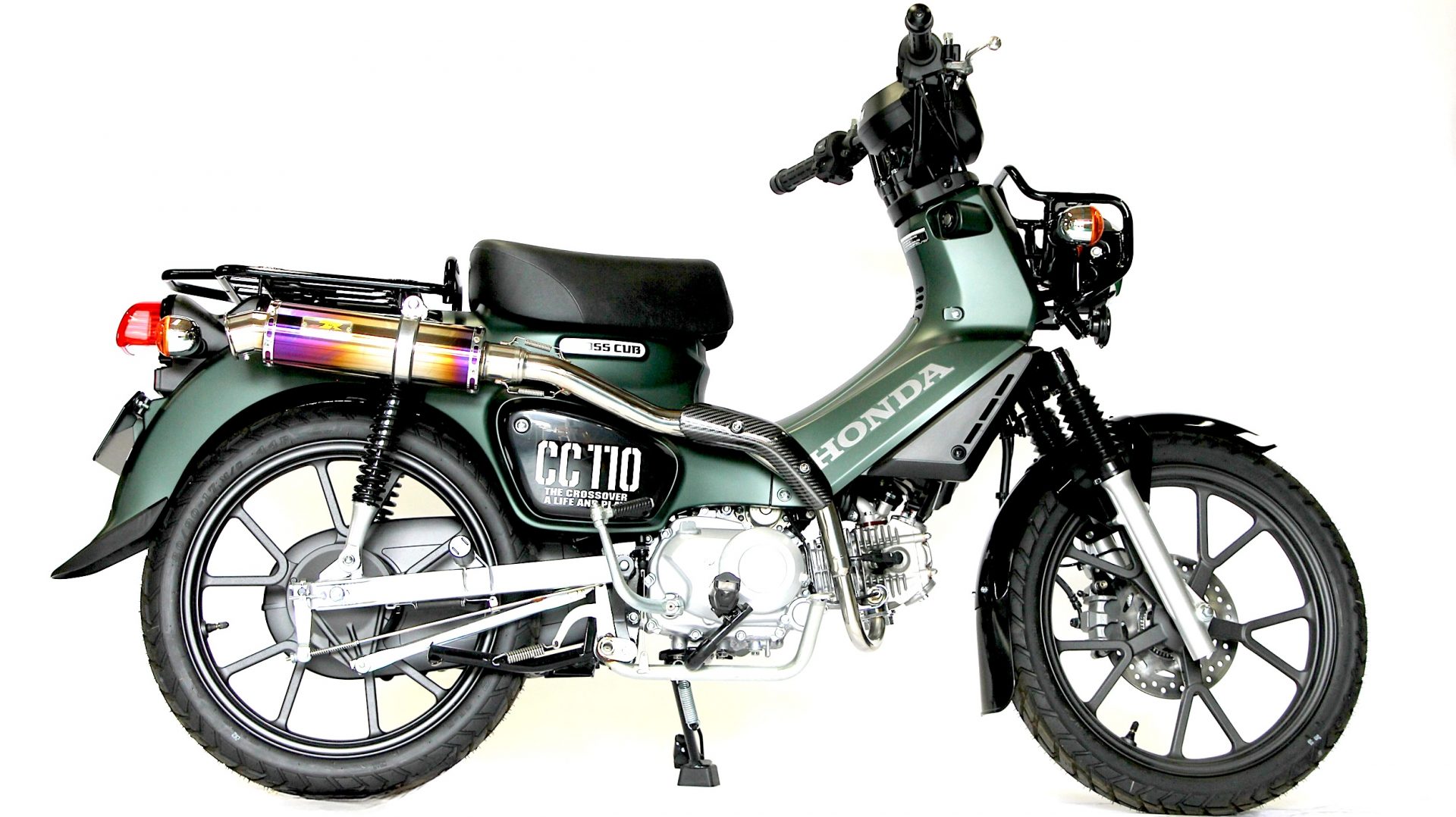 クロスカブ(8BJ-JA60)アップタイプ | エンプレス Ti | チタンマフラー