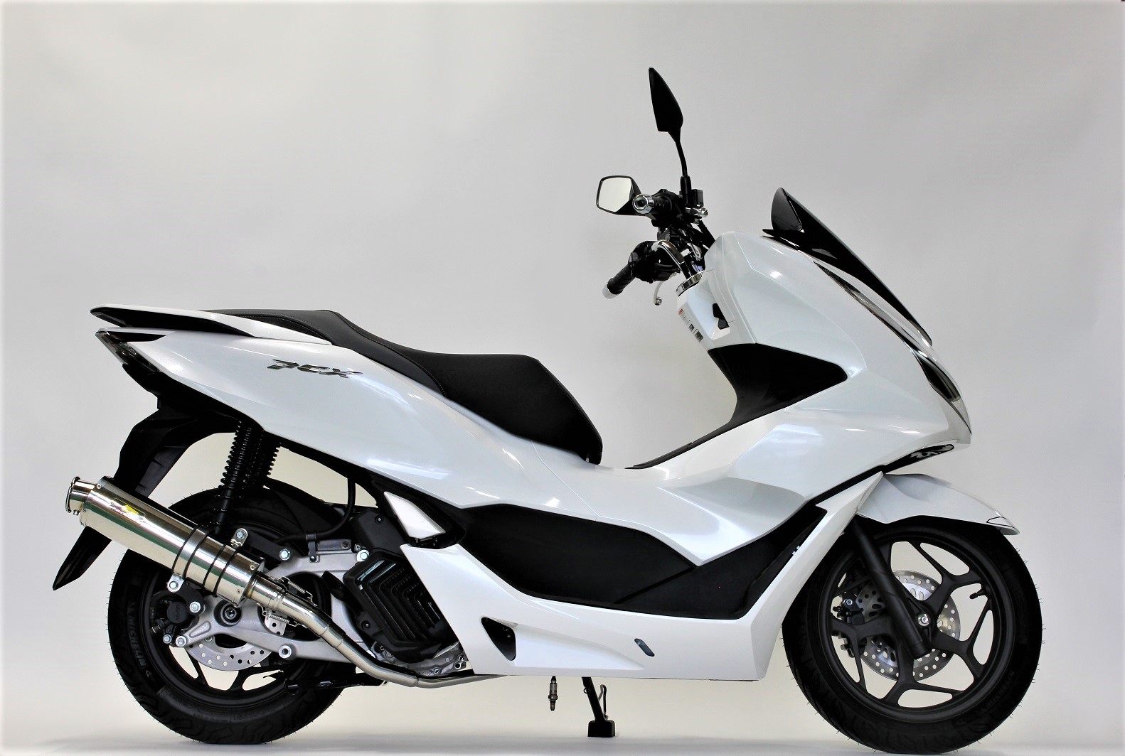 PCX125(JK05) | 22Racing SUS | ステンレスマフラー | マフラーパーツ