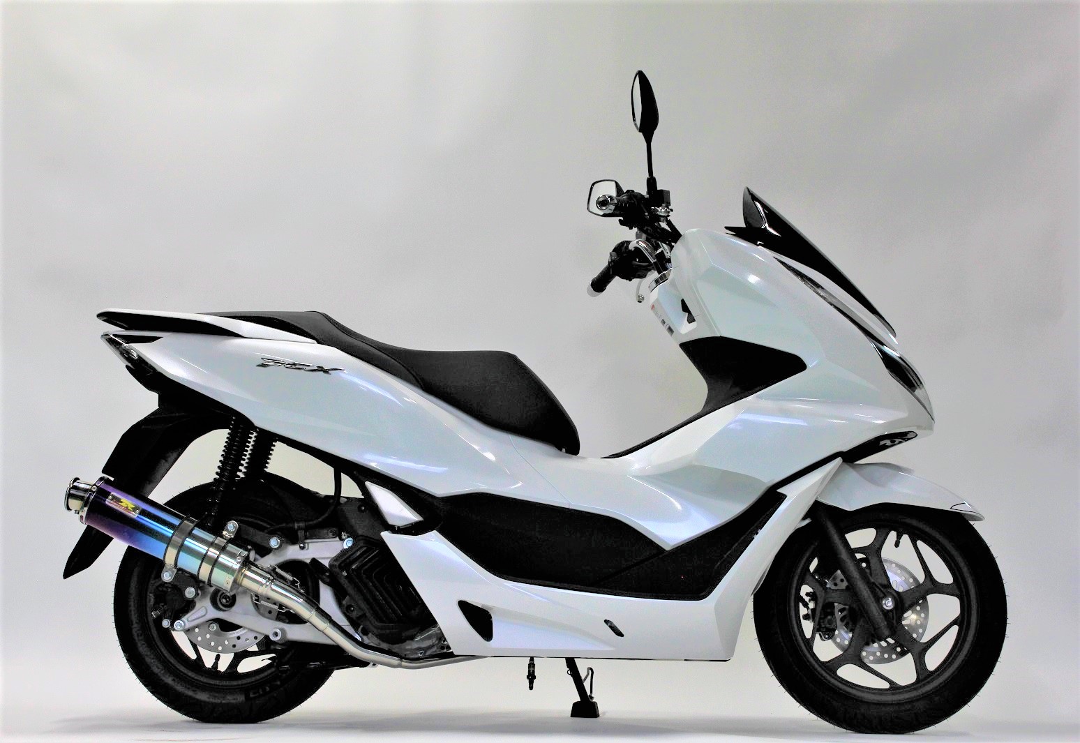 PCX125(JK05) | 22Racing Ti | チタンマフラー | マフラーパーツの