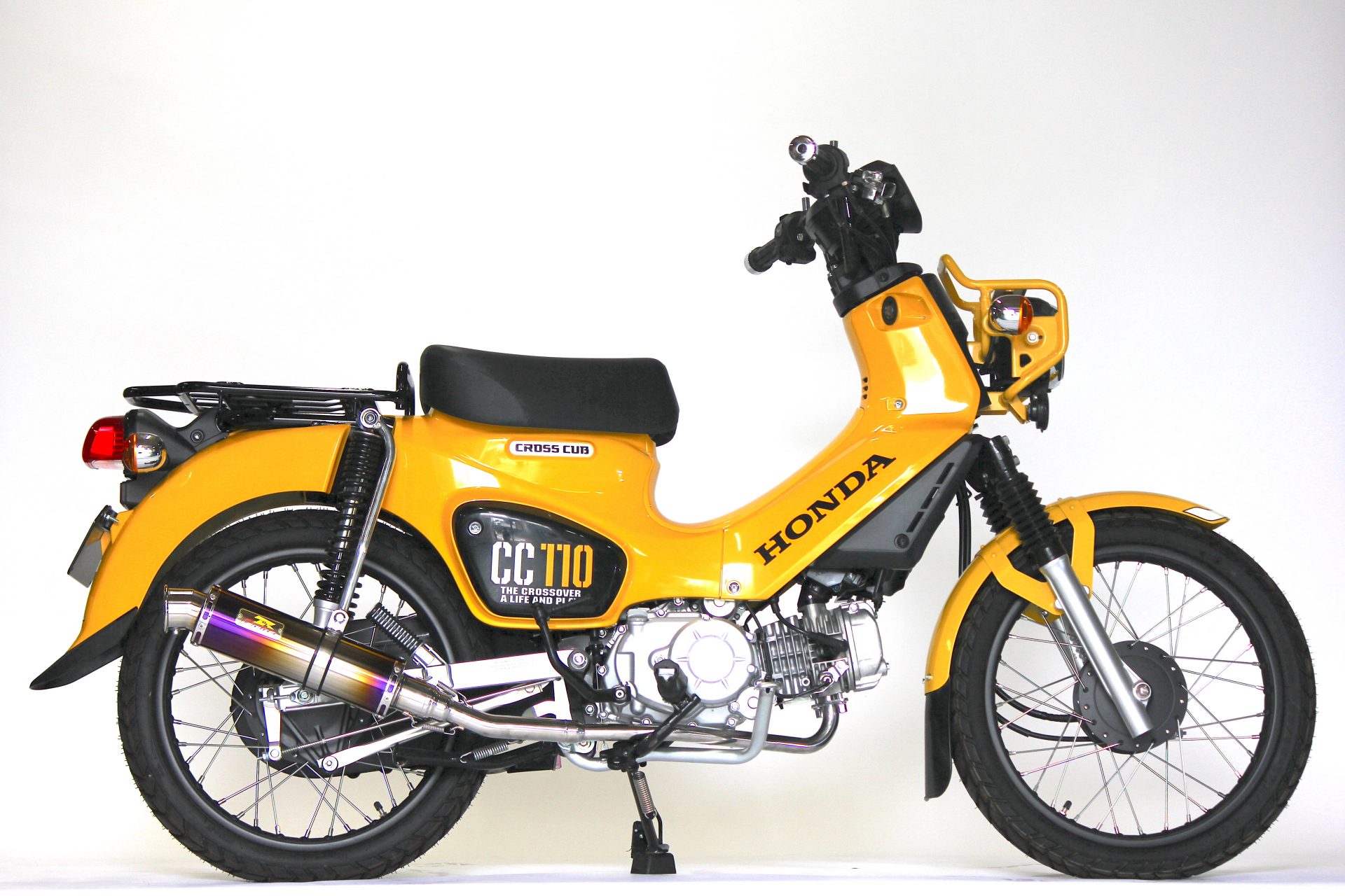 クロスカブ110 (2BJ-JA45) ダウンタイプ| エンプレス Ti | チタン