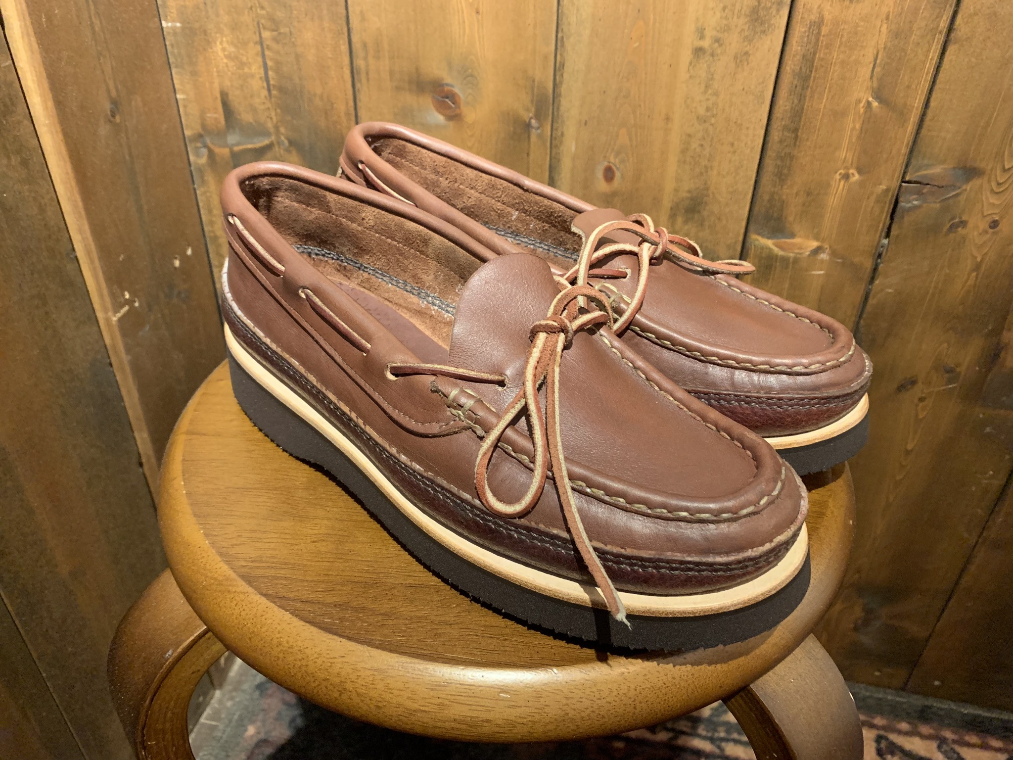 RUSSELL MOCCASIN(ラッセルモカシン) キャンプモカシン デッキシューズ