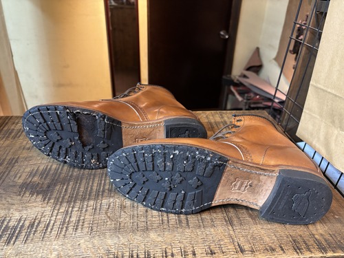 Redwing 9013 ベックマン ハーフソール交換: ソールリペア＆カスタム