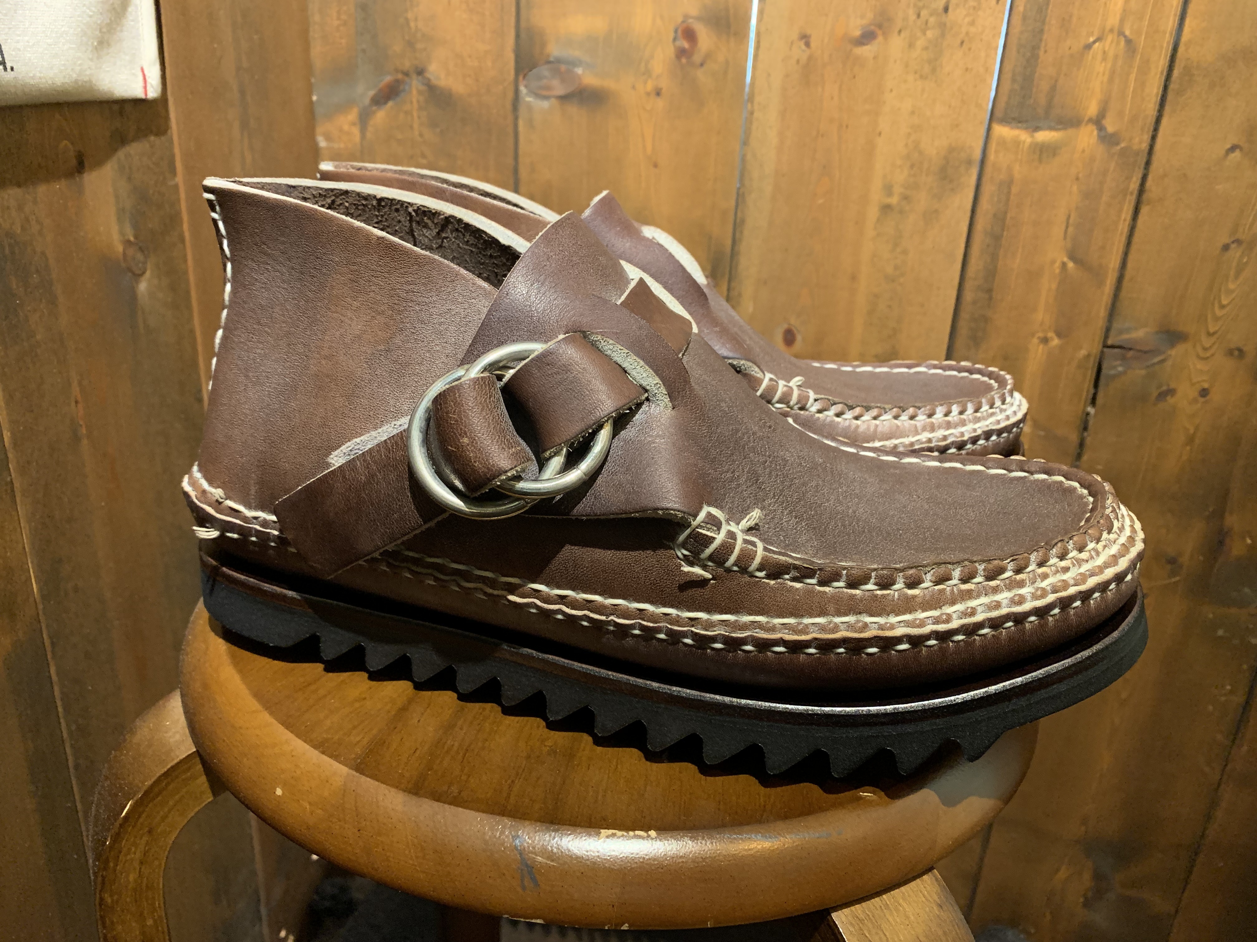 アローモカシン リングモカシン vibram#2661シャークソールカスタム