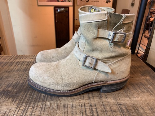 Chippewa(チペワ) エンジニアブーツ vibram#4014ソール交換 先芯抜き