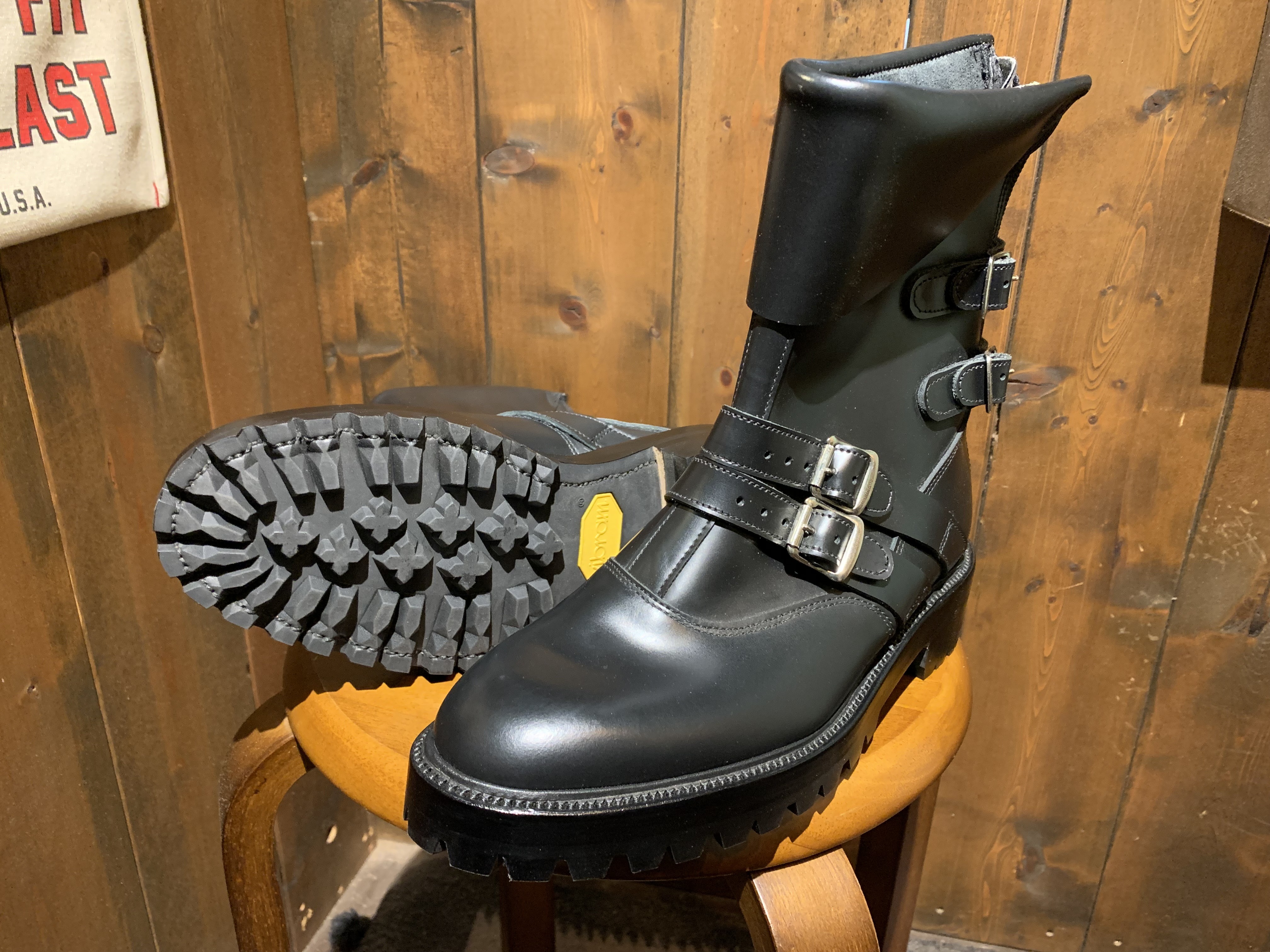 Georgecox(ジョージコックス) ラロッカ復刻バイカーブーツ vibram#100