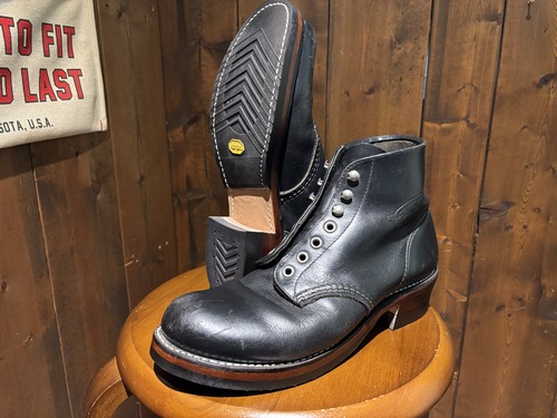 REDWING ベックマン レースインジッパー ファイヤーマンブーツカスタム