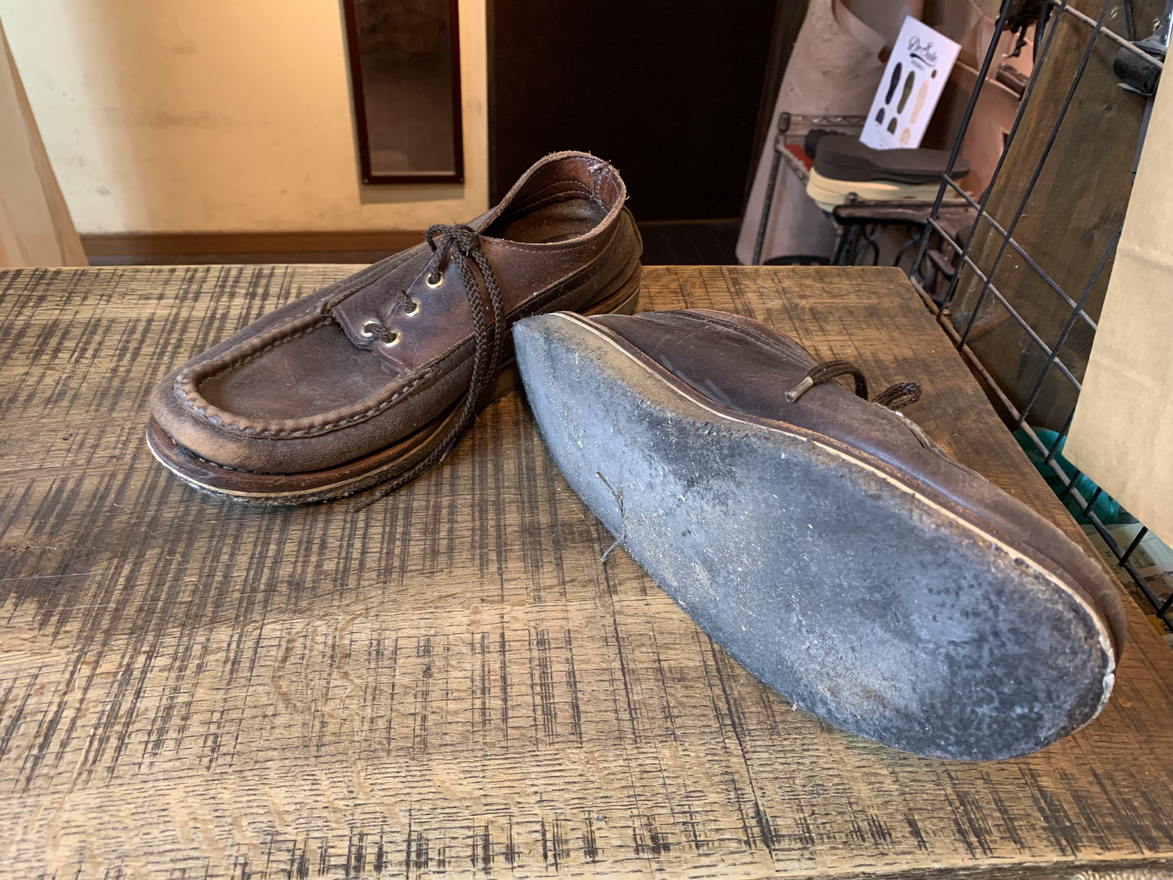 Russellmoccasin(ラッセルモカシン) オネイダ vibram#2060ソール交換